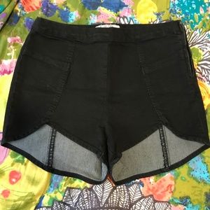 Free People Hi-Low Shorts
